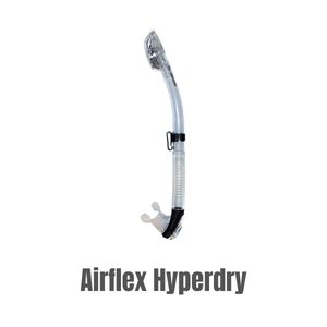 Tuba de snorkeling Airflex Hyperdry Beuchat